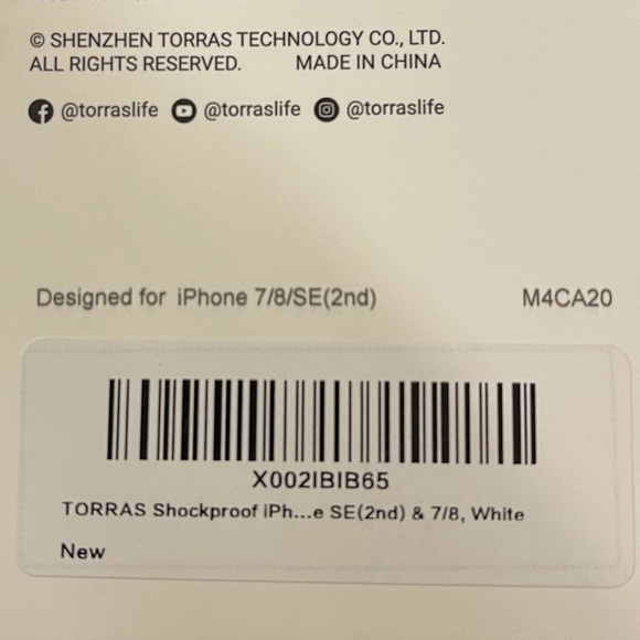 TORRAS iPhone case (7/8/SE[2nd Gen]) - Picture 5 of 6